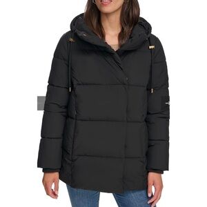 Tommy Hilfiger Quilted Hooded Puffer Jacket